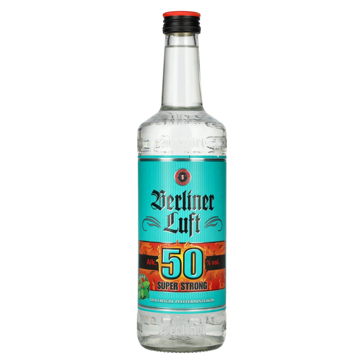 Berliner Luft SUPER STRONG Liqueur de menthe poivrée 50 % vol. 0,7 l