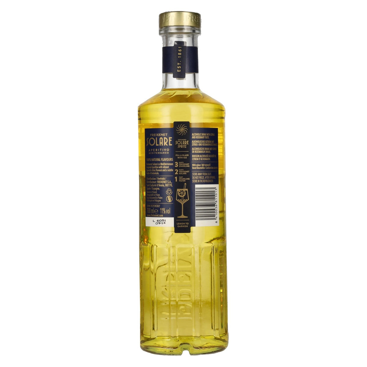 Freixenet Solare Spritz Aperitivo Mediterraneo 11% Vol. 0,7l