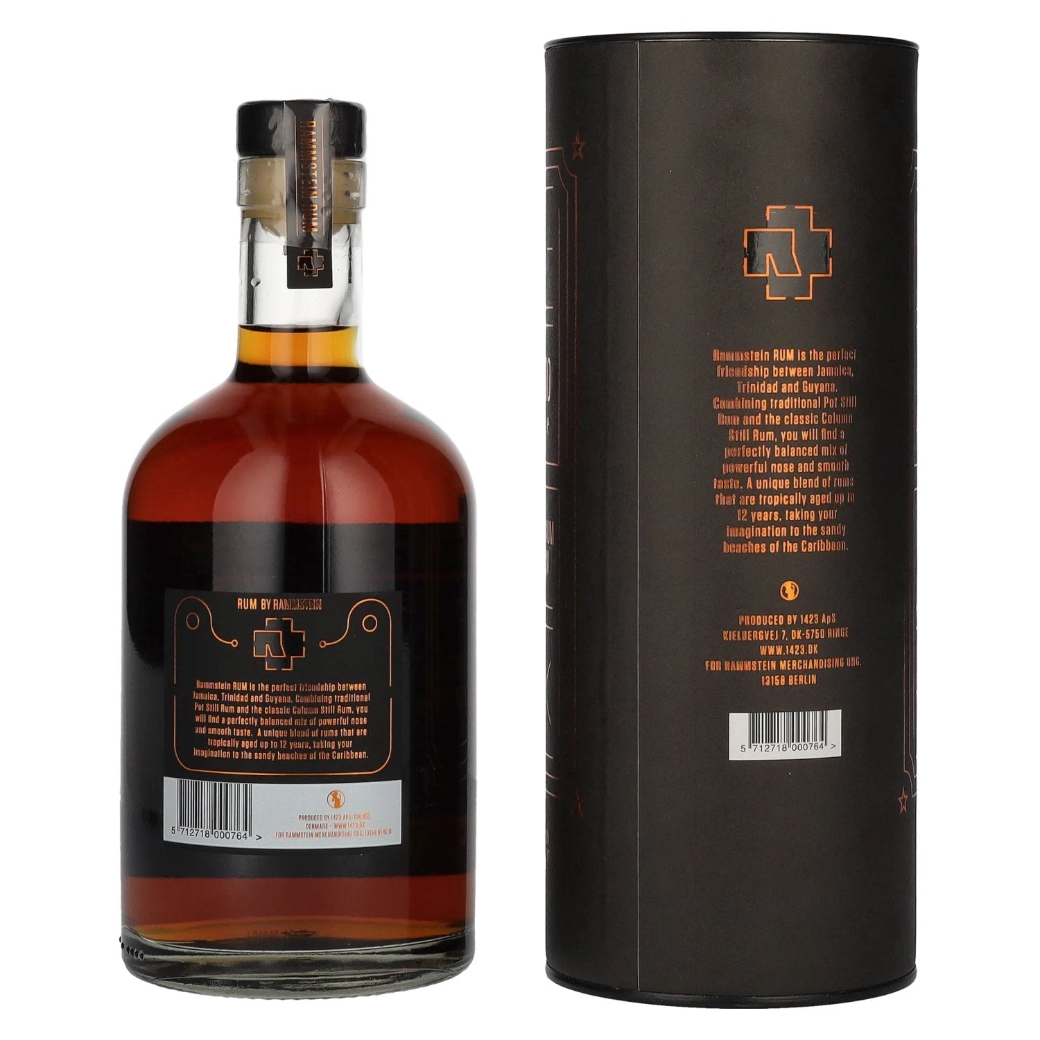 Rammstein Premium Rum 40% Vol. 0,7l in geschenkverpakking
