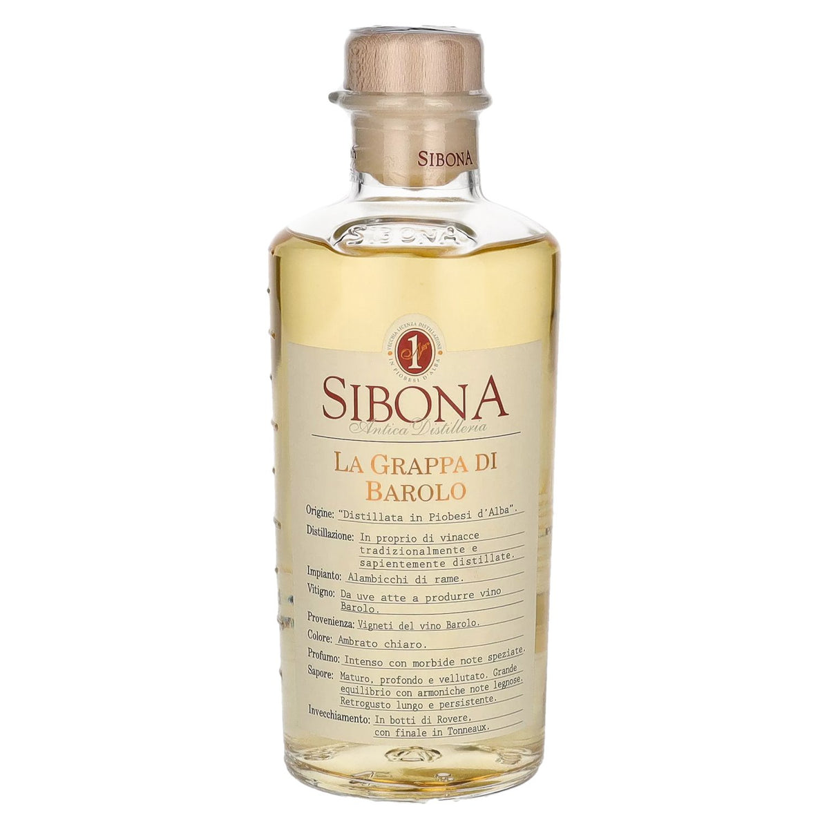 Sibona La Grappa di BAROLO 40% vol. 0.5l