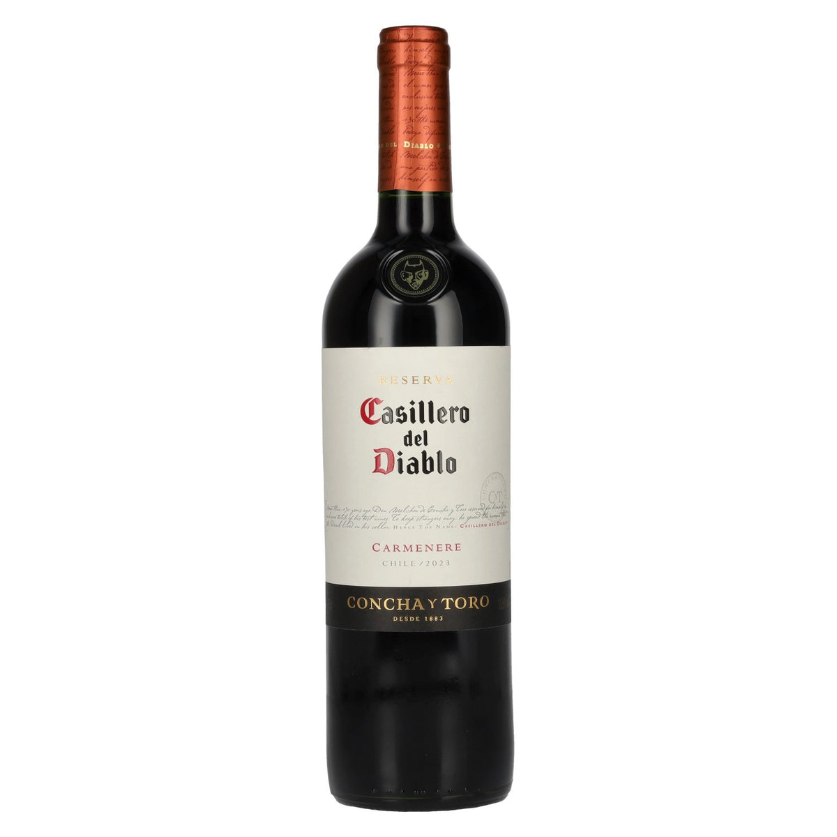 Concha y Toro Casillero del Diablo CARMENERE Réserve 2023 13,5 % vol. 0,75 l