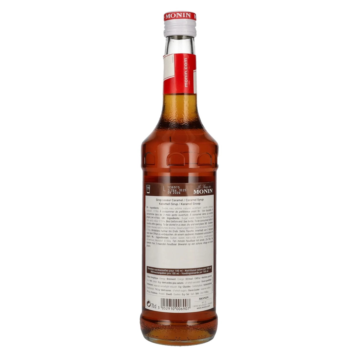 Le Sirop de Monin KARAMELL 0,7l