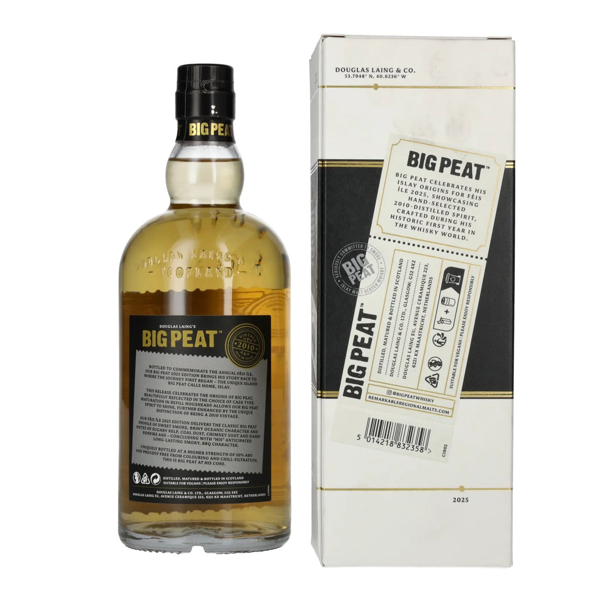 Douglas Laing Big Peat Féis Ìle Vintage 2010/2025 50% vol. 0,7 l in geschenkverpakking