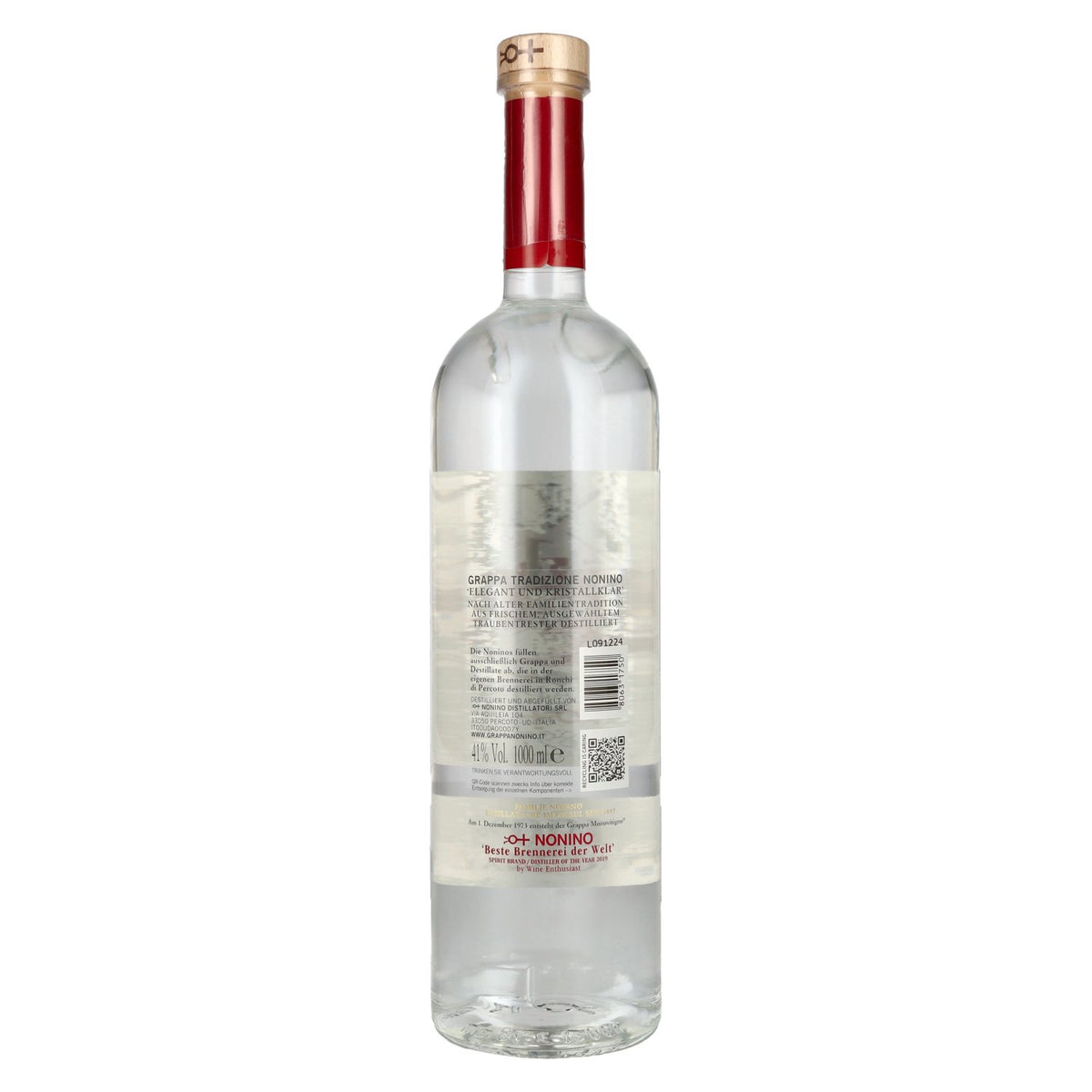 Nonino Grappa Tradizione Selezione Orazio 41% vol. 1 litre