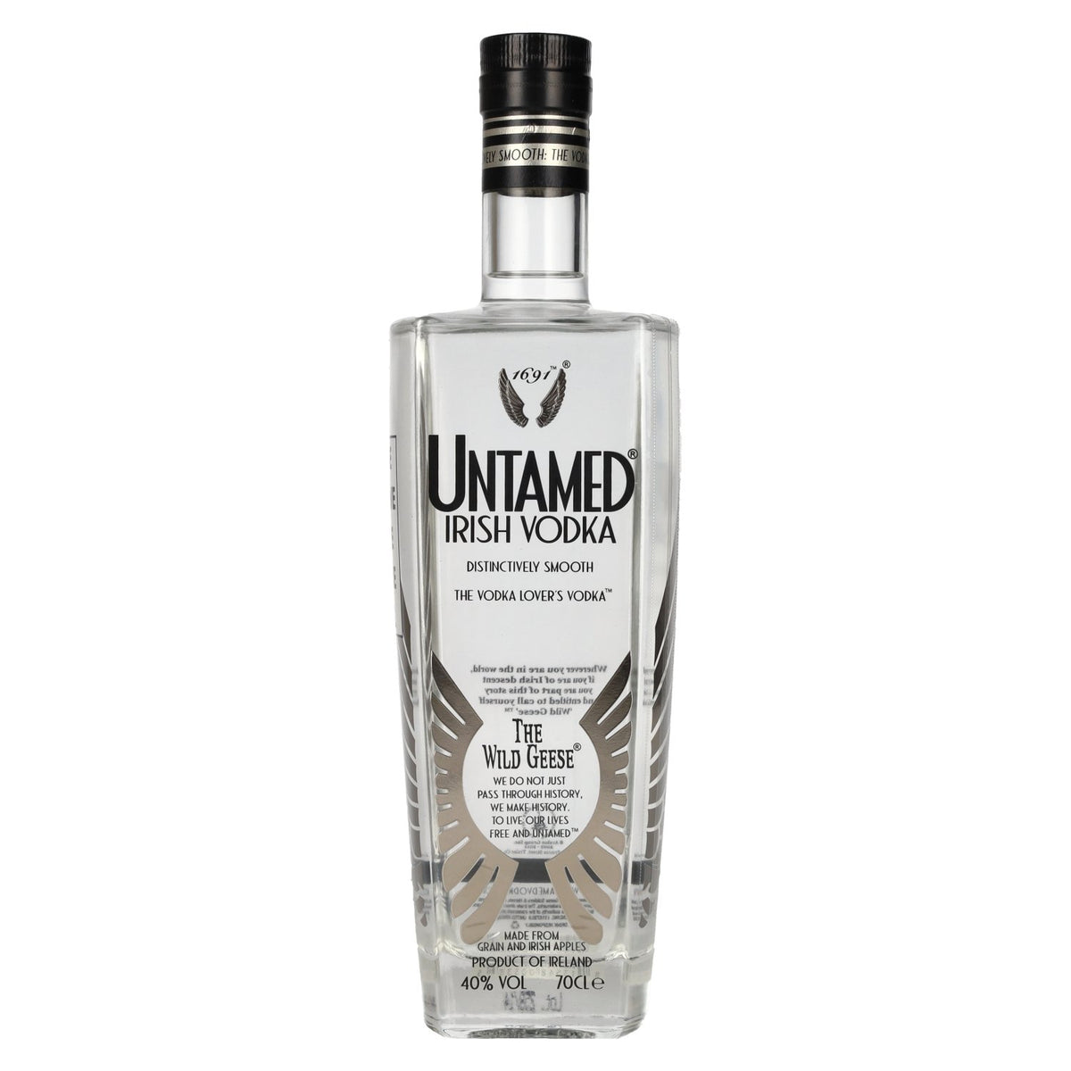 The Wild Geese Irish Vodka Untamed 40 % vol. 0,7 l
