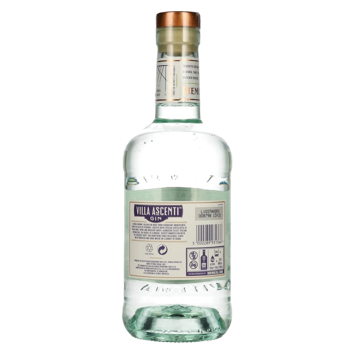 Villa Ascenti Gin 41% vol. 0,7 l
