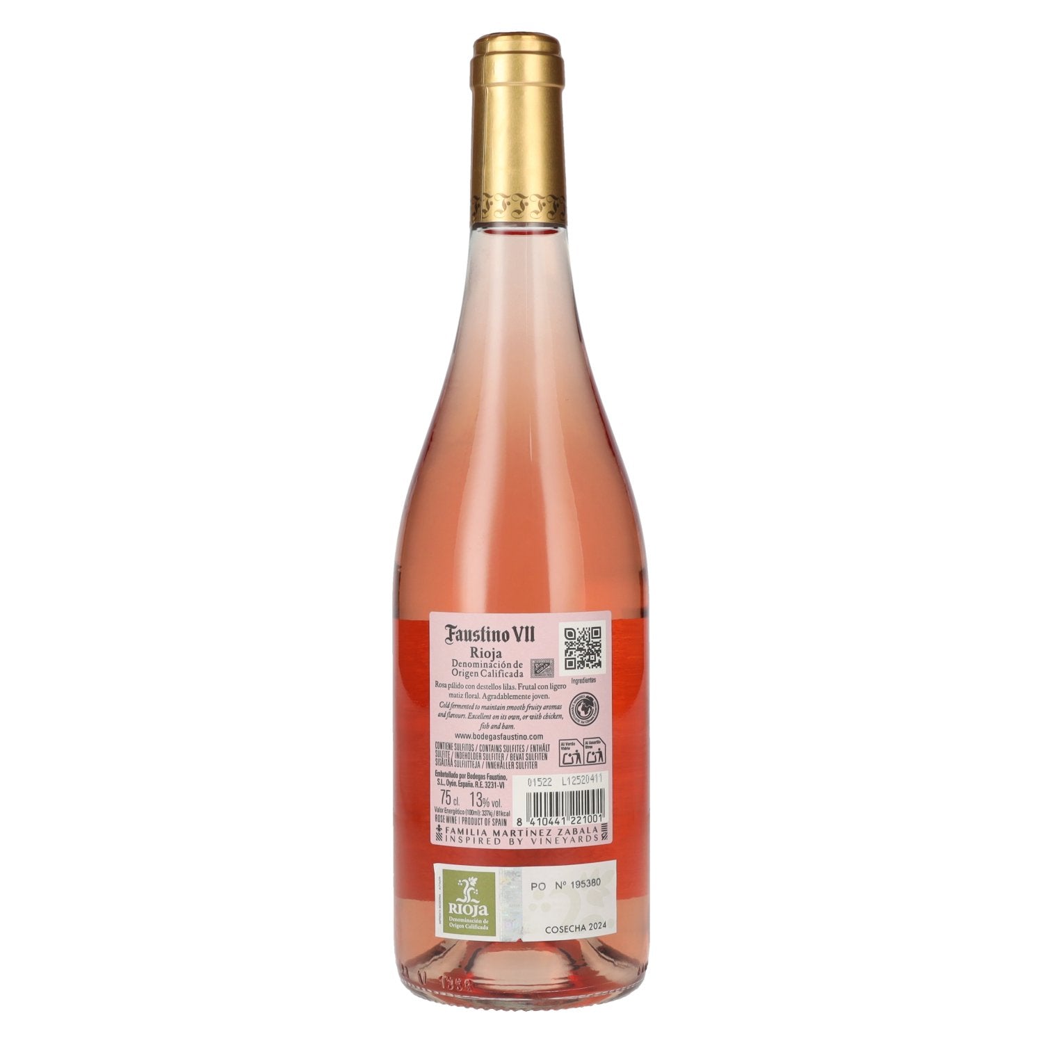 Faustino VII Rosado Rioja DOC 2024 13% Vol. 0,75l