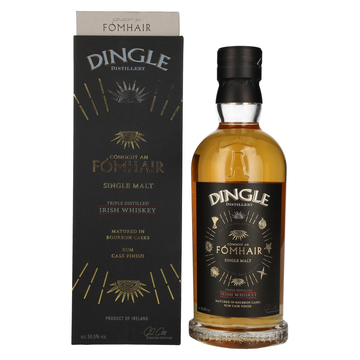 Dingle CÓNOCHT AN FÓMHAIR Single Malt Irish Whiskey, Triple Distilled, 50.5% vol., 0.7l, in a gift box