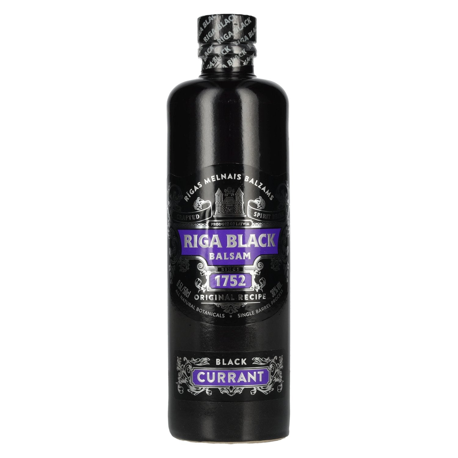 Riga Zwarte Balsem 1752 Origineel Recept Zwarte CURRANT 30% Vol. 0,5l