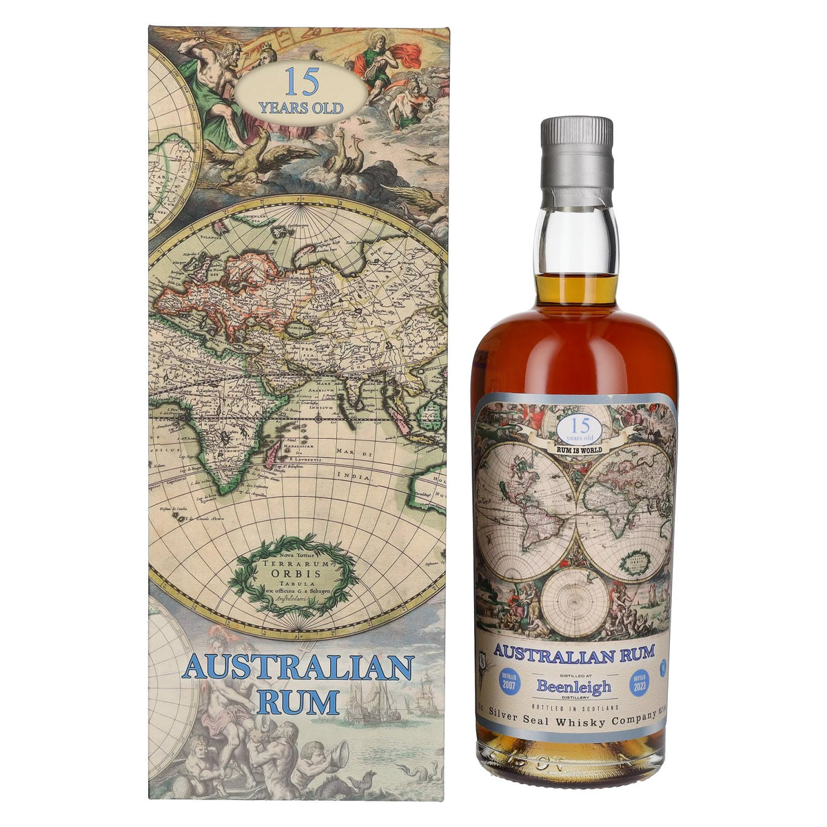 Silver Seal AUSTRALIAN Rum, 15 Years Old, 2007, 65.2% vol., 0.7 litres, in a gift box
