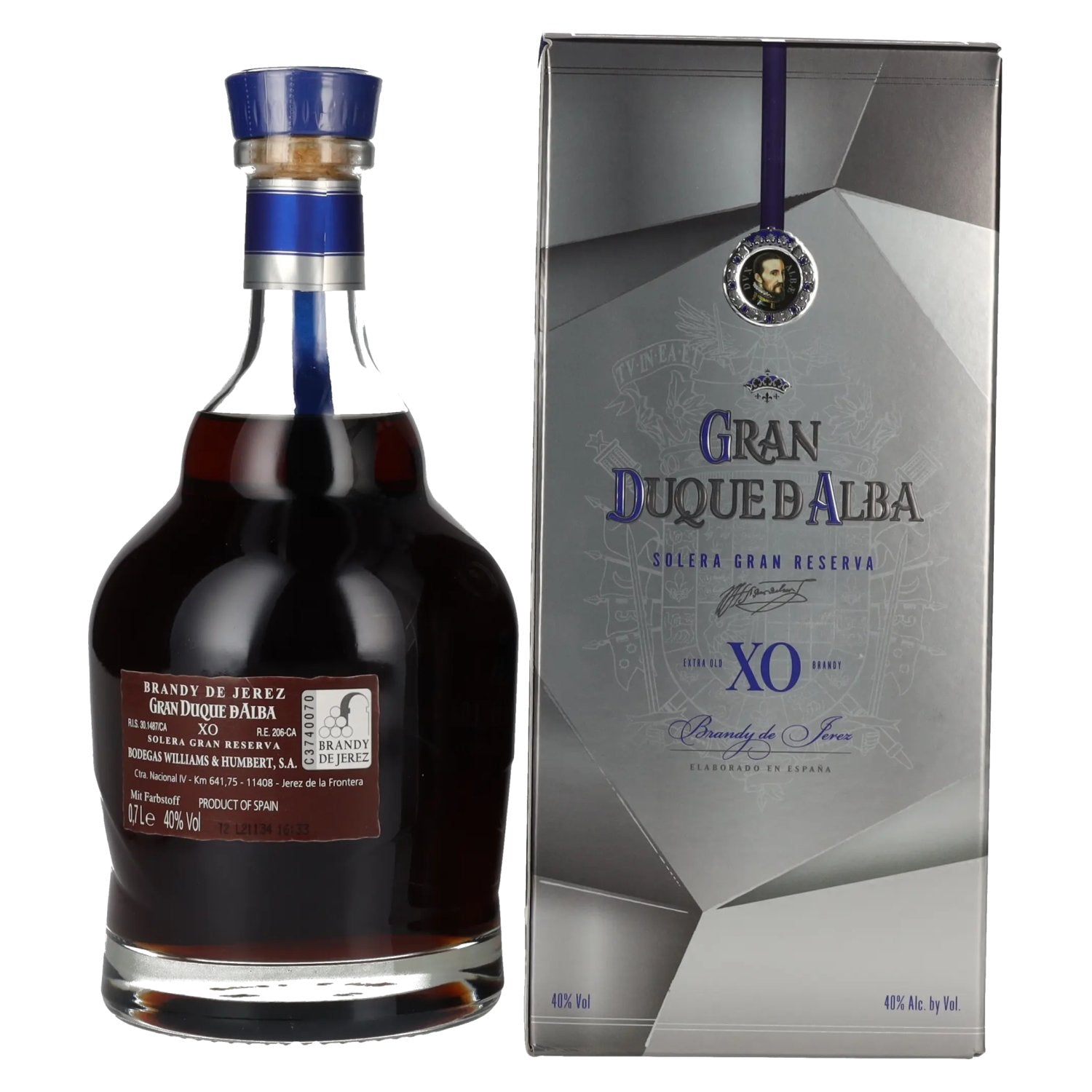 Gran Duque d'Alba XO 40% Vol. 0,7l in Geschenkbox