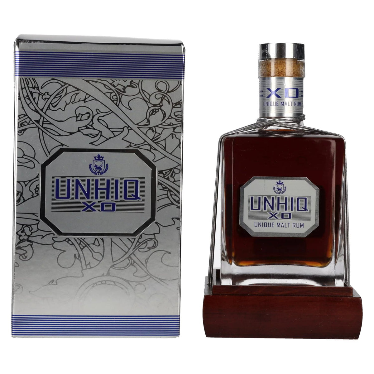 Unhiq XO Unique Malt Rum 42% vol. 0.5l in a gift box