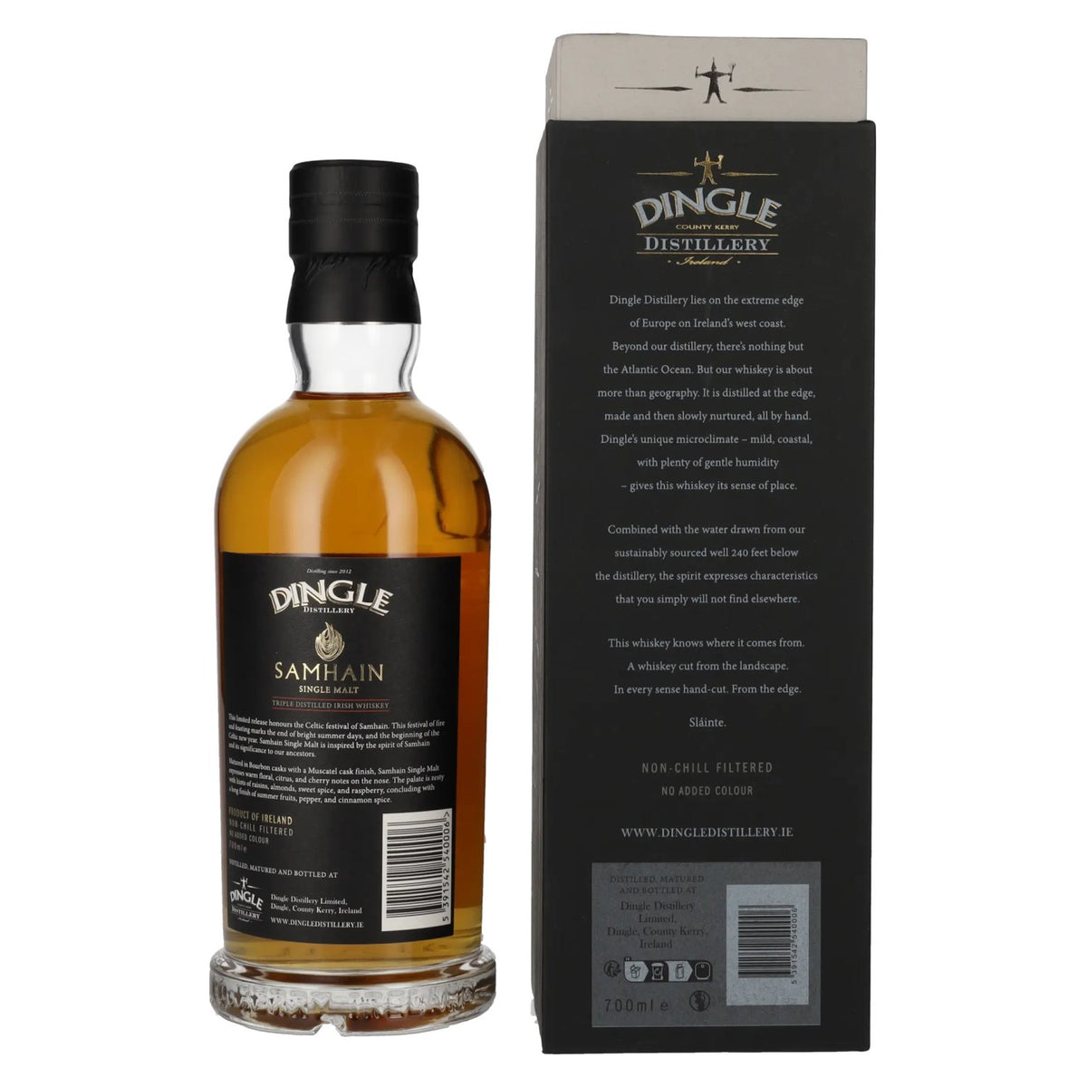 Dingle SAMHAIN Single Malt Irish Whisky, Triple Distilled, 50.5% vol., 0.7l, in a gift box