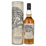 Cardhu Gold Reserve GAME OF THRONES Huis Targaryen Single Malt Collectie 40% Vol. 0,7l in geschenkverpakking