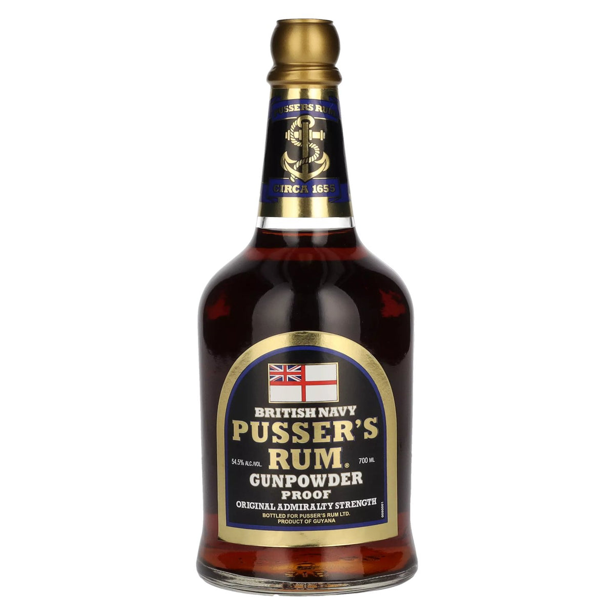 Pusser's Rum Gunpowder Proof 54,5% vol. 0,7 l