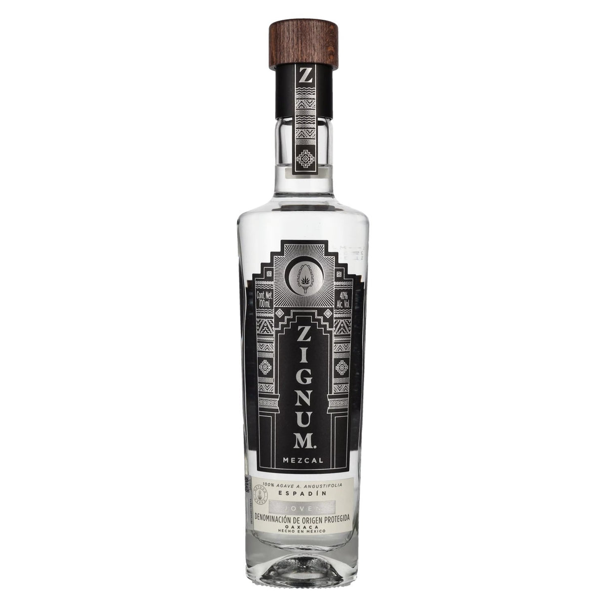 Zignum Mezcal Joven 100% Agave 40% ABV 0.7l