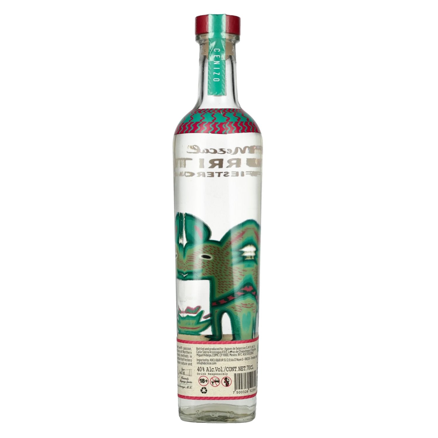 Burrito Fiestero Mezcal Artesanal Cenizo DOP 40% Vol. 0,7l