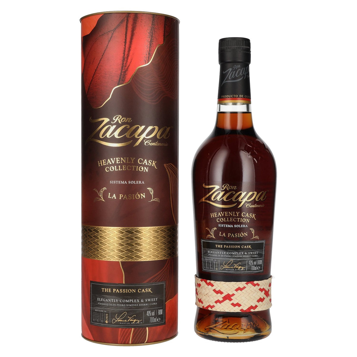 Ron Zacapa Centenario SISTEMA SOLERA La Pasión Heavenly Cask Collection 40% vol. 0,7 l in geschenkverpakking
