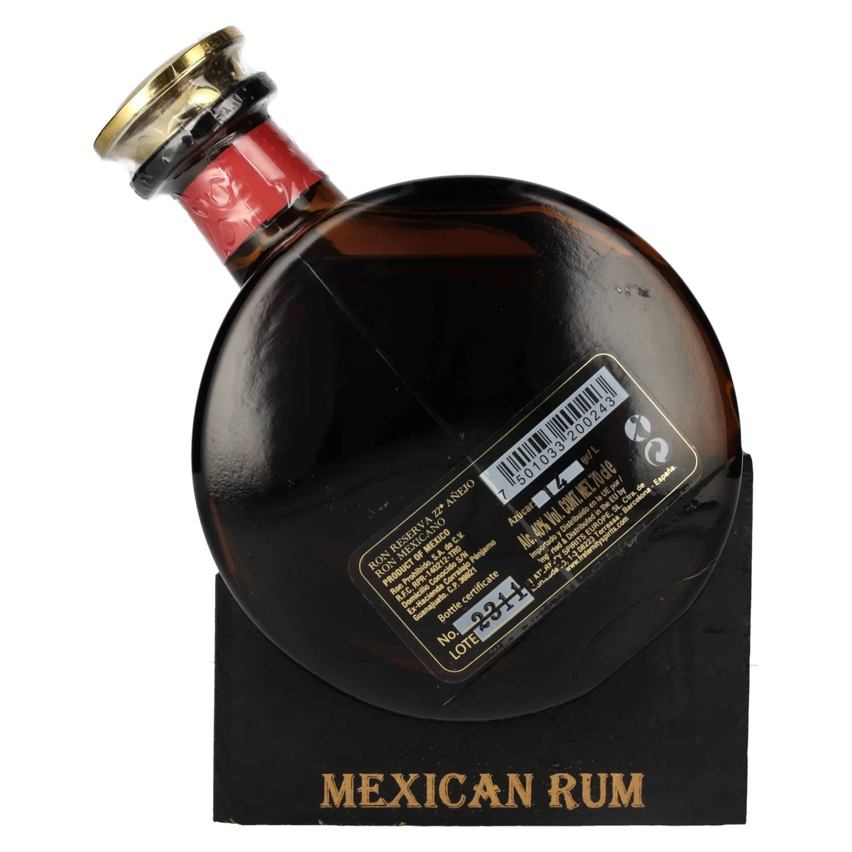 El Ron Prohibido Solera 22 Ron Reserva AÑEJO 40 % vol. 0,7 l