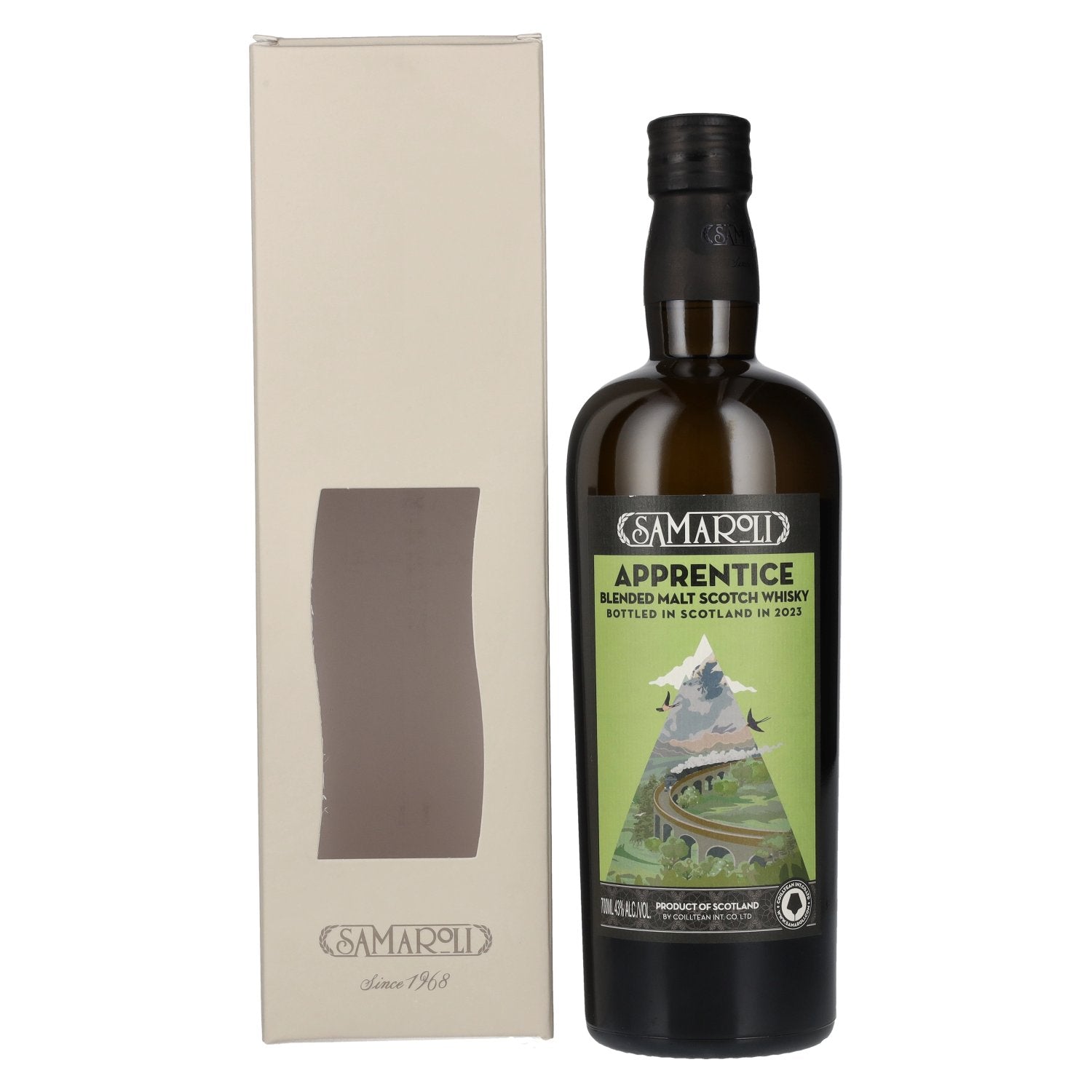 Samaroli APPRENTICE Blended Malt Scotch Whisky 2023 43% vol. 0,7l en boîte cadeau