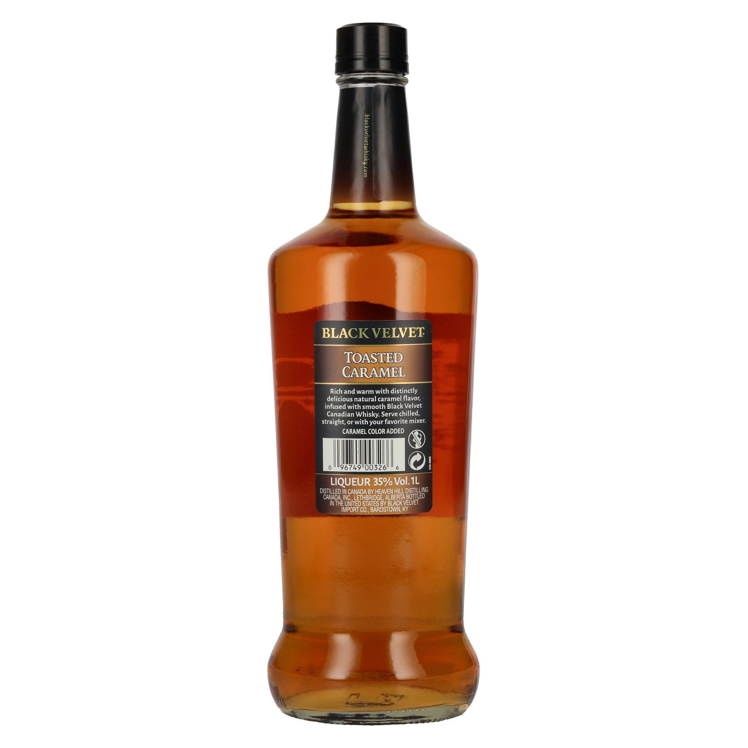 Black Velvet TOASTED CARAMEL Flavored Whisky 35% Vol. 1l