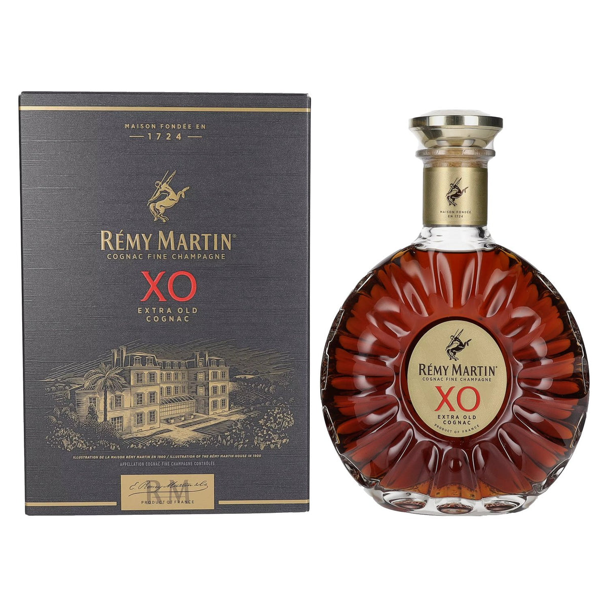Rémy Martin XO EXTRA OLD Cognac Fine Champagne 40% vol. 0,7 l in geschenkverpakking