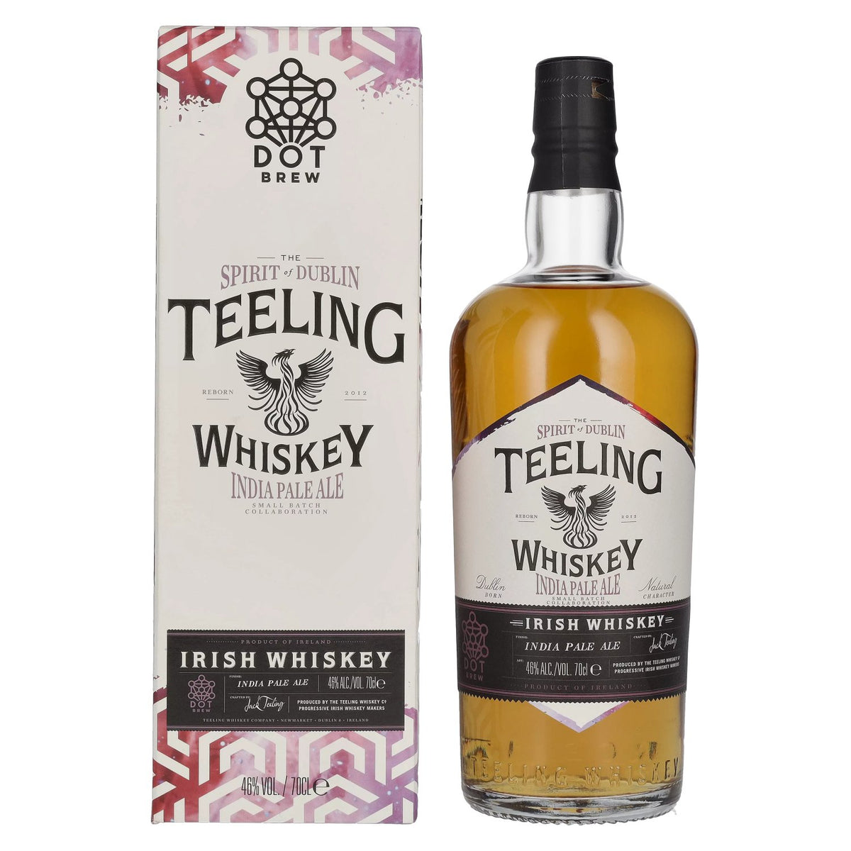 Teeling Whiskey Small Batch IPA BEER CASK Edition 46 % vol., 0,7 l, dans un coffret cadeau