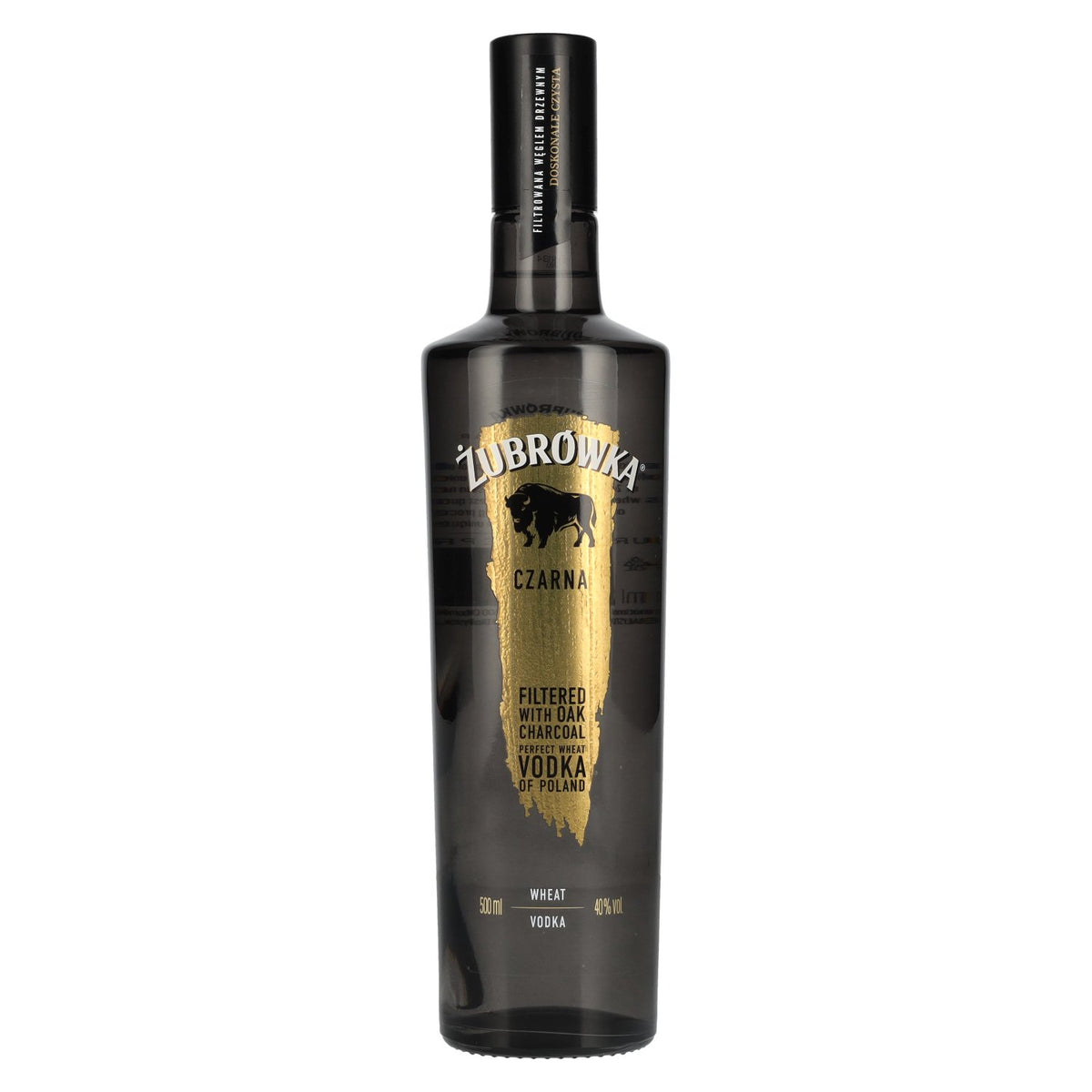 Zubrowka CZARNA Poolse wodka 40% vol. 0,5 l