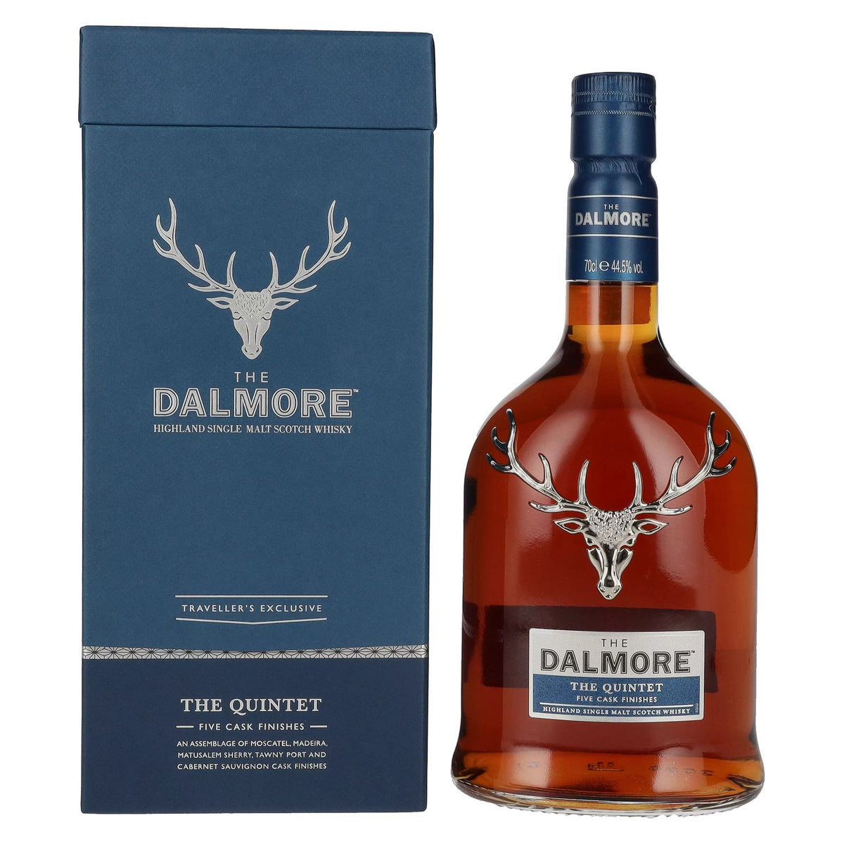 The Dalmore THE QUINTET Highland Single Malt 44.5% ABV 0.7l in a gift box