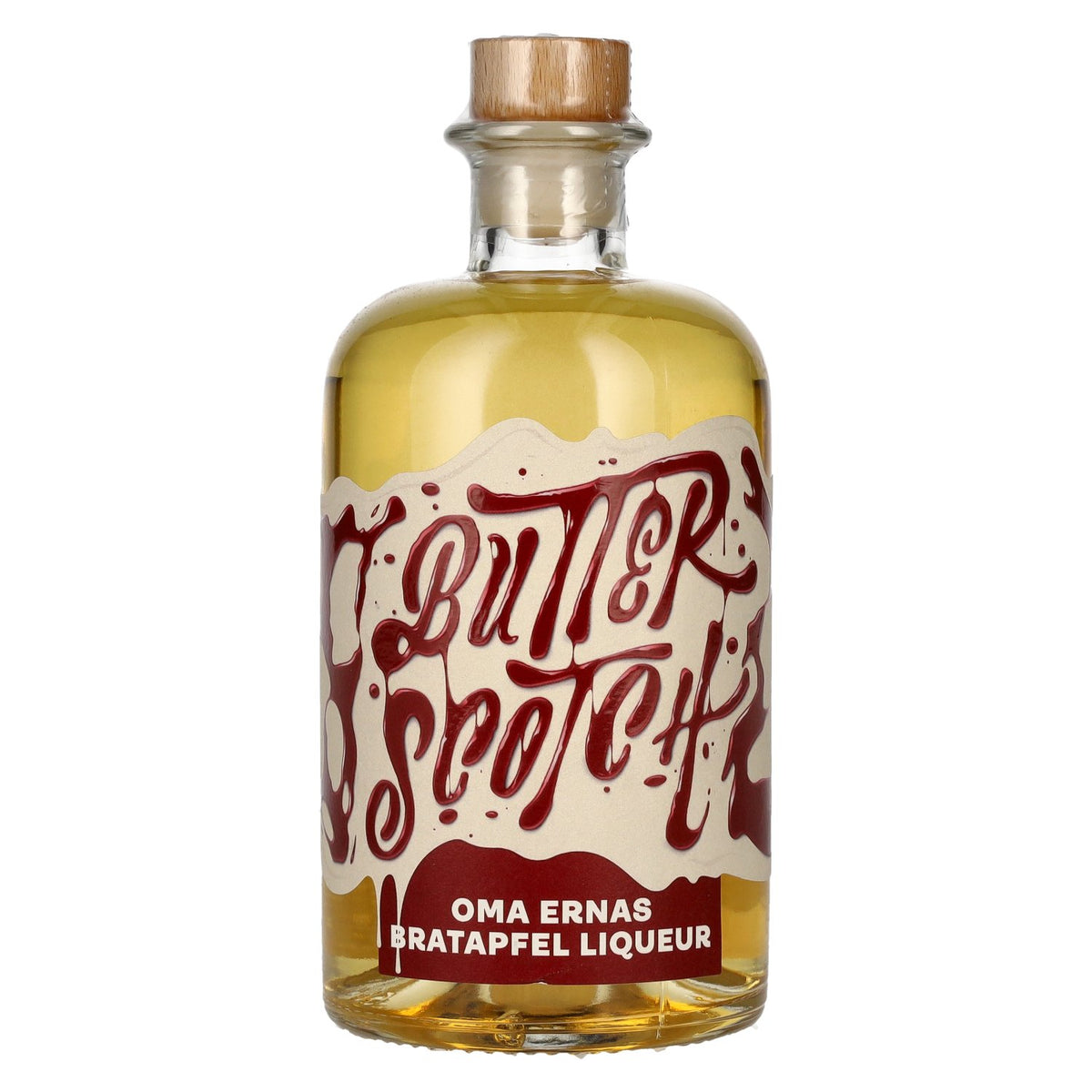 Butterscotch Liqueur « Pomme au four de grand-mère Erna » au caramel au beurre 20 % vol. 0,5 l