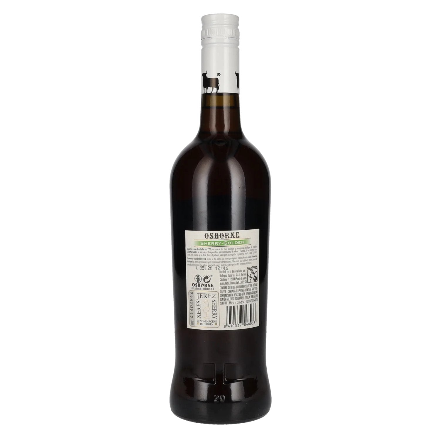 Osborne Sherry Medium Golden 15% Vol. 0,75l