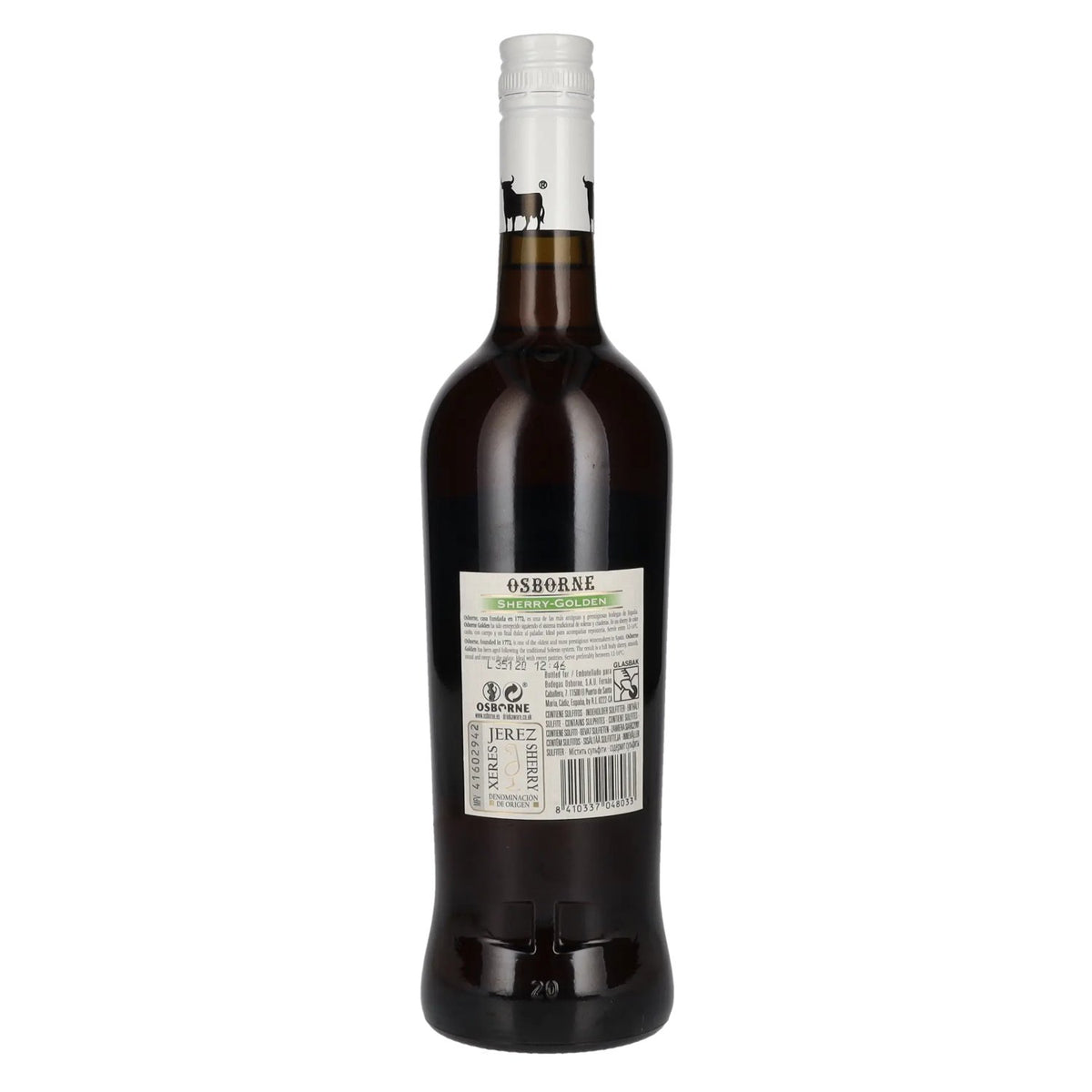 Osborne Sherry Medium Golden 15% vol. 0.75 l
