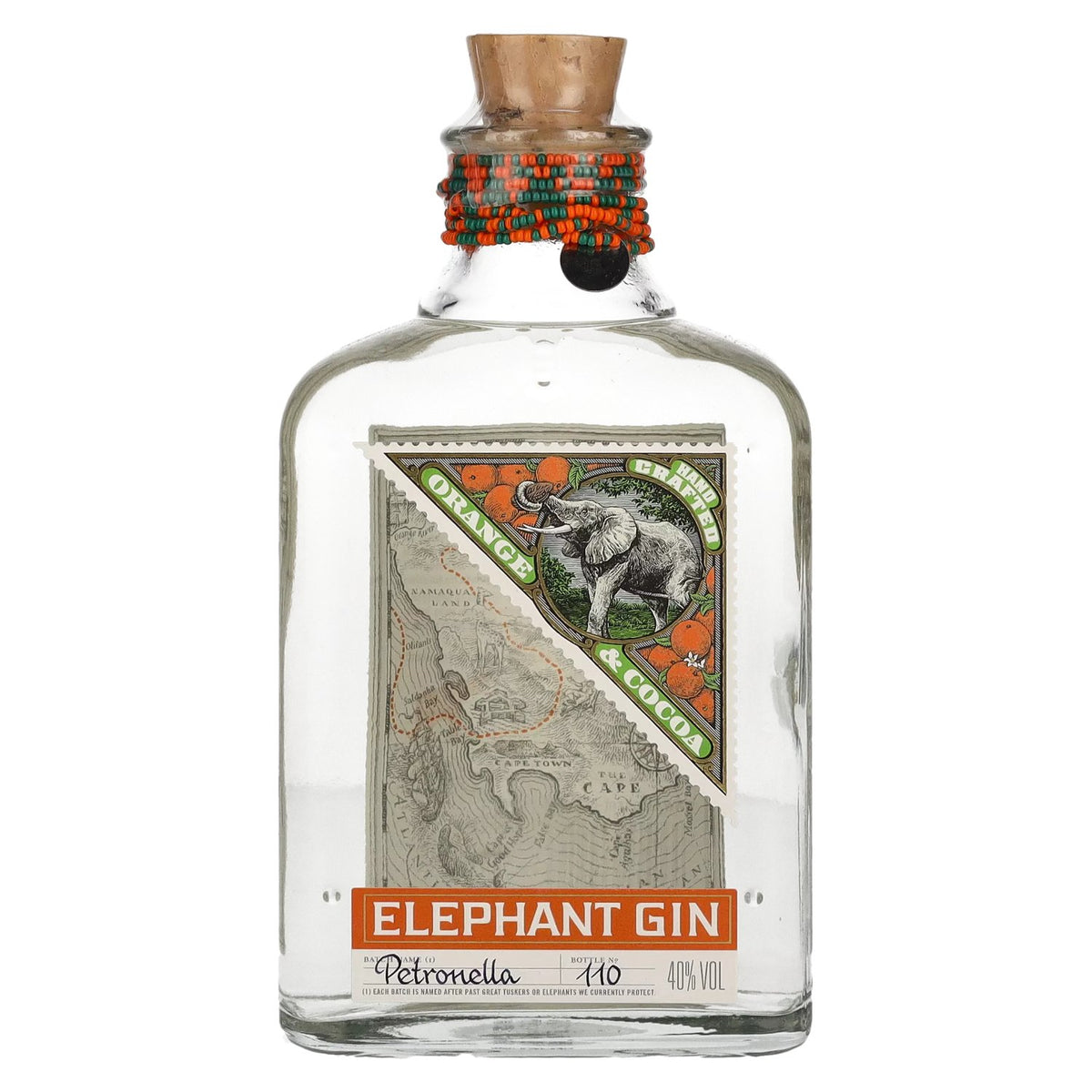 Elephant Gin Orange &amp; Cocoa 40% vol. 0.5 l