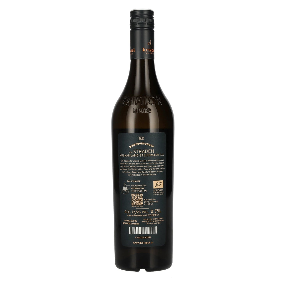 KRISPEL Weissburgunder Straden Vulkanland Steiermark DAC 2024 12,5% Vol. 0,75l
