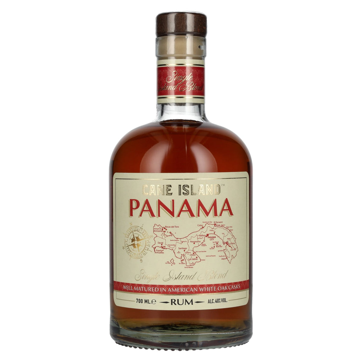 Cane Island PANAMA Single Island Blend Rum 40% vol. 0,7 l
