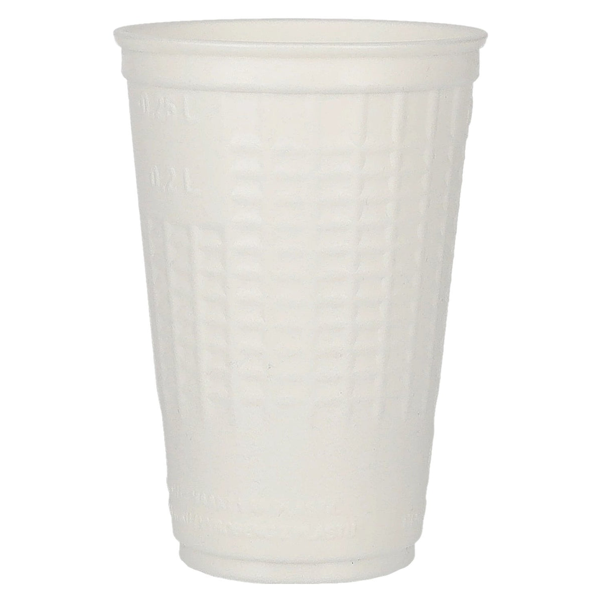 Thermobecher Weiß 50x0,25l