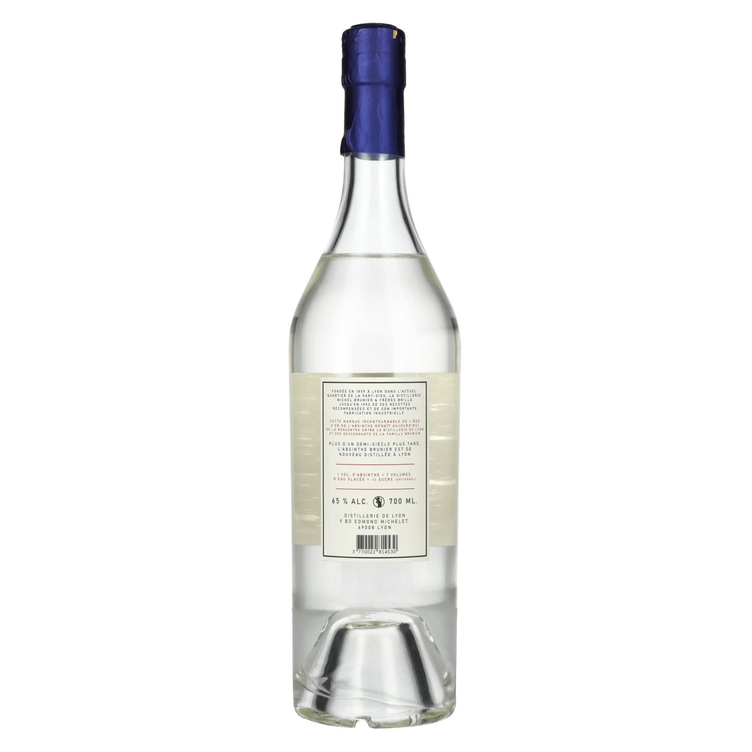 ABSINTHE BRUNIER Michel Brunier & Frères Lyon 65% Vol. 0,7l