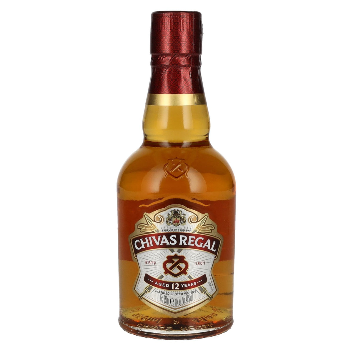 Chivas Regal 12 Year Old Blended Scotch Whisky 40% ABV 0.35 l