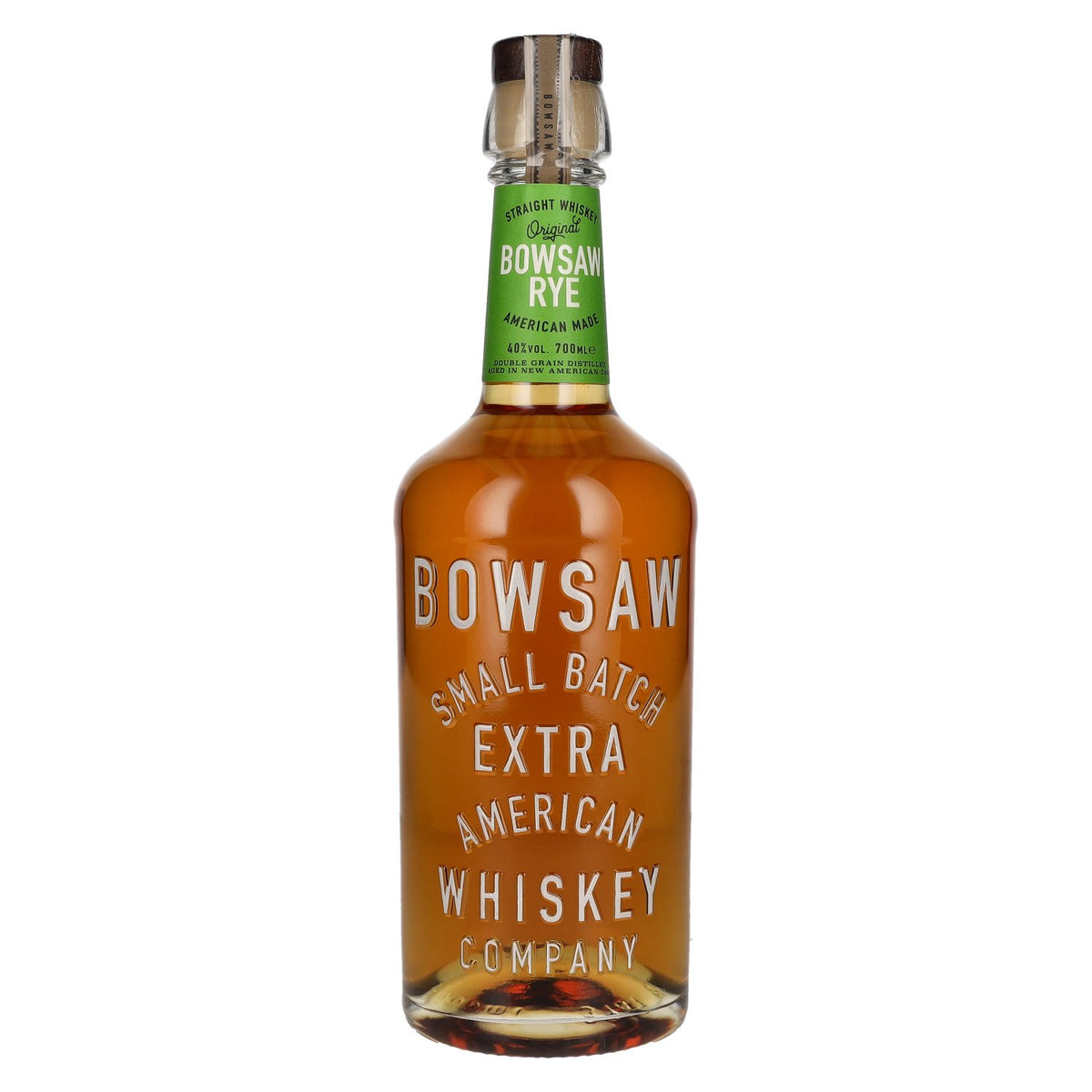Bowsaw STRAIGHT RYE Small Batch American Whiskey 40% vol. 0.7 l