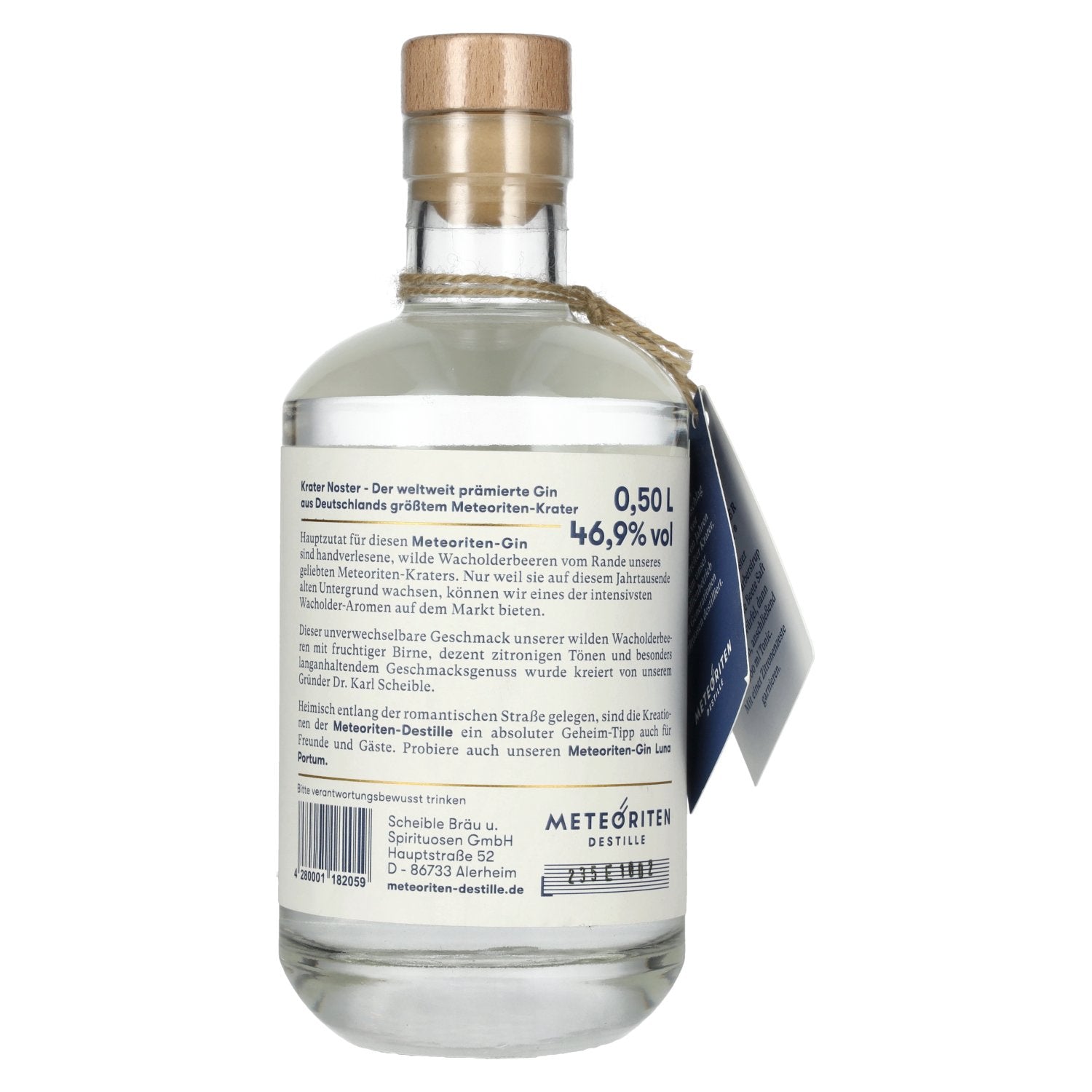 Krater Noster Distilled Dry Gin 46,9% Vol. 0,5l