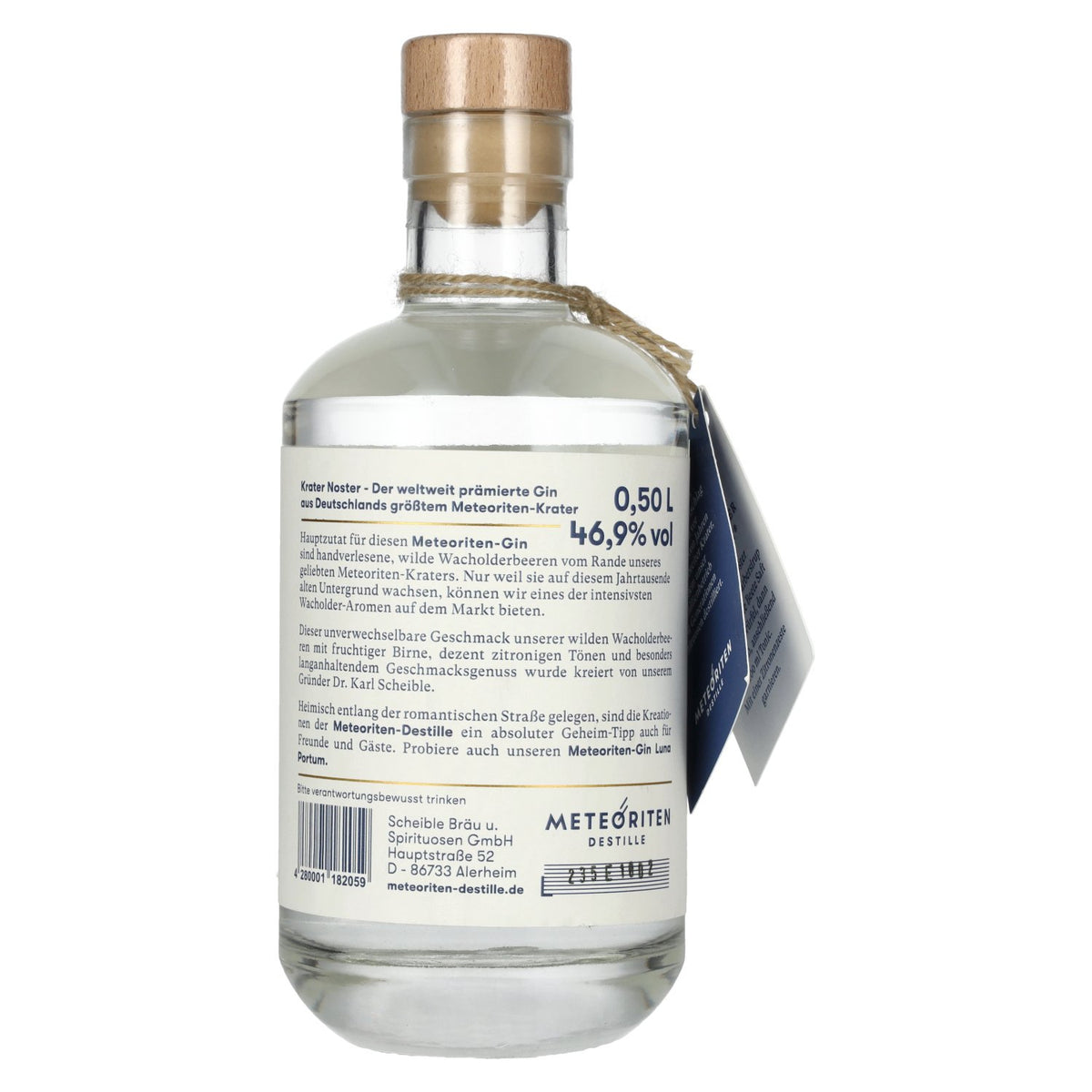 Krater Noster Distilled Dry Gin 46,9 % vol. 0,5 l