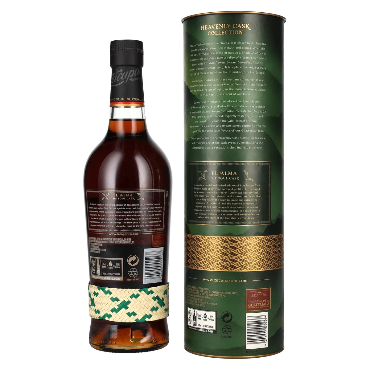 Ron Zacapa Centenario EL ALMA Sistema Solera 23 Heavenly Cask Collection 40% Vol. 0,7l in Geschenkbox