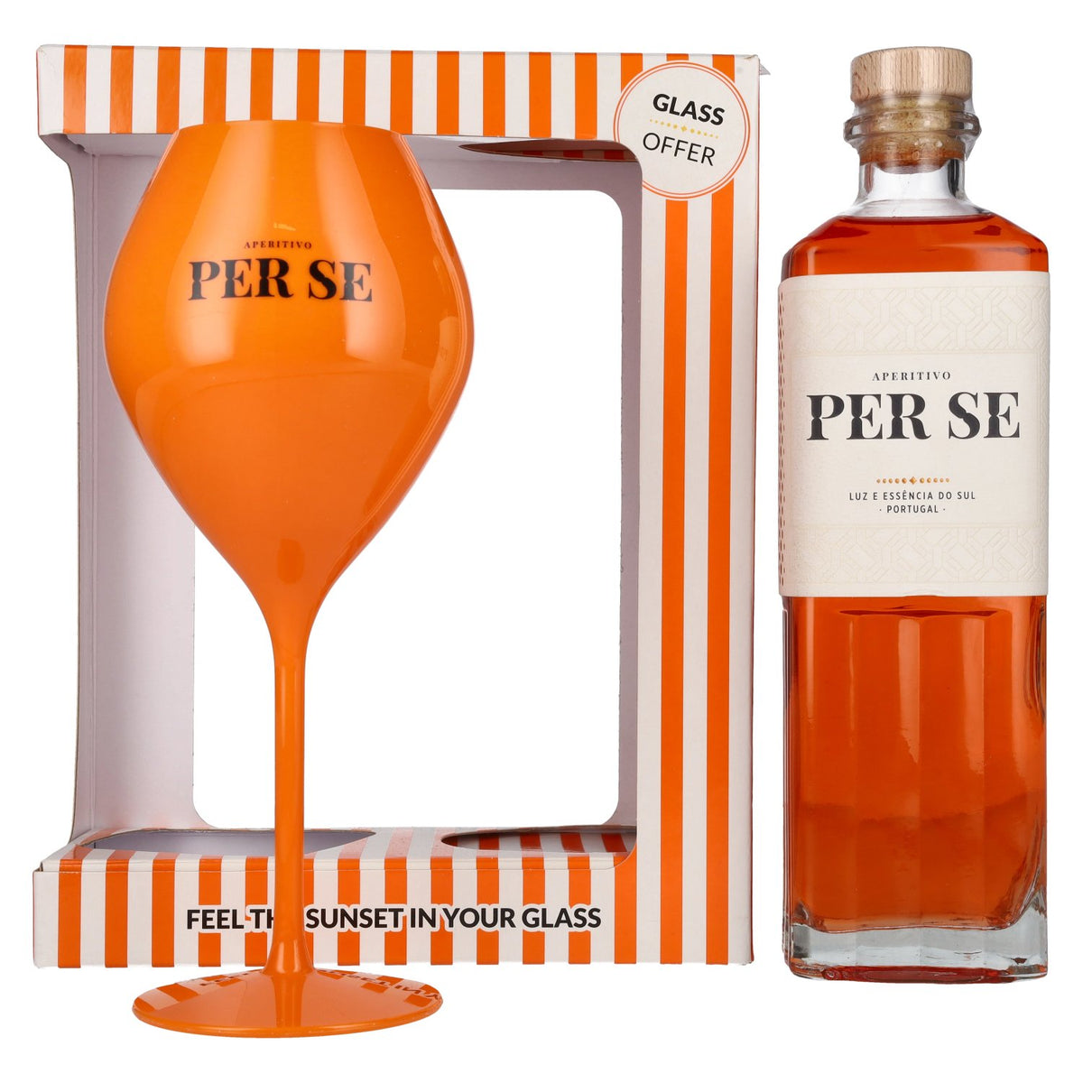 PER SE Aperitivo 14,5% vol. 0,7 l in geschenkverpakking met glas