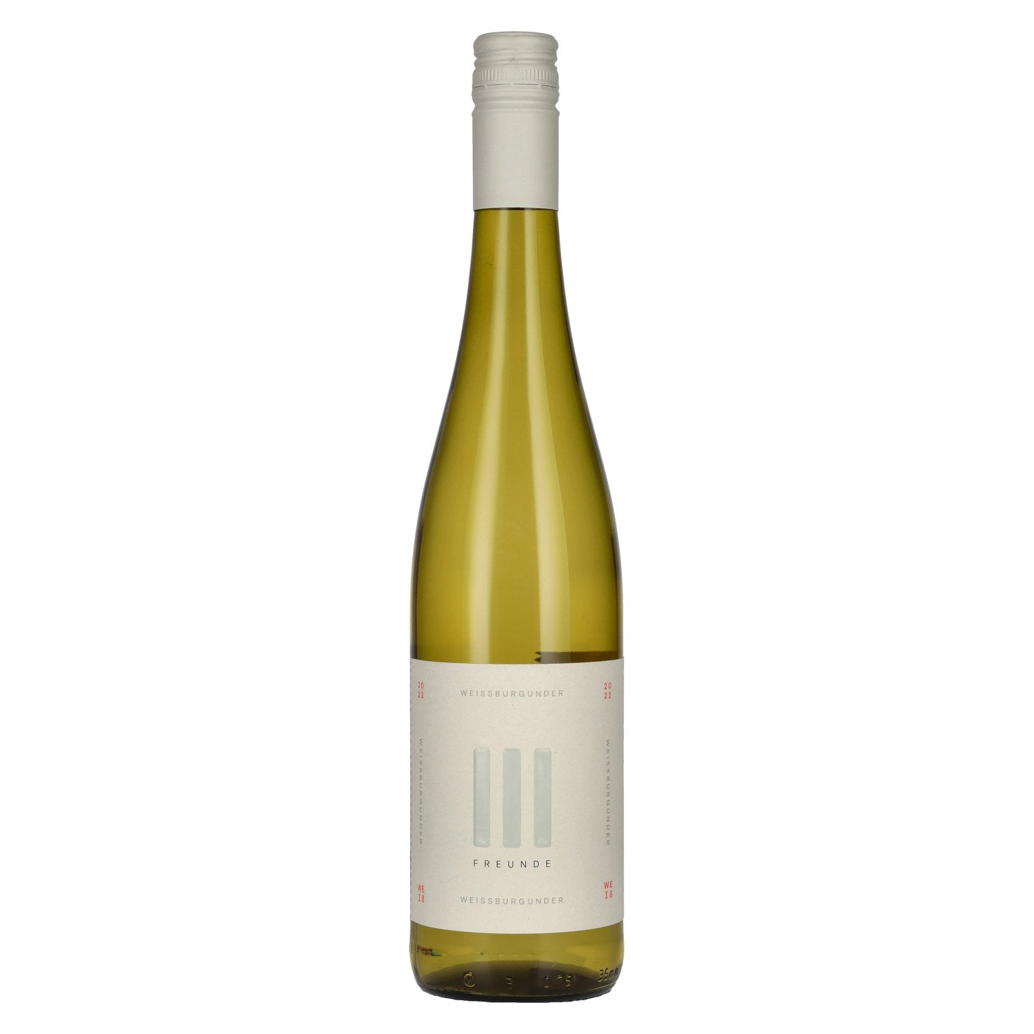 III Freunde Pinot Blanc 2022 12.5% ABV 0.75l