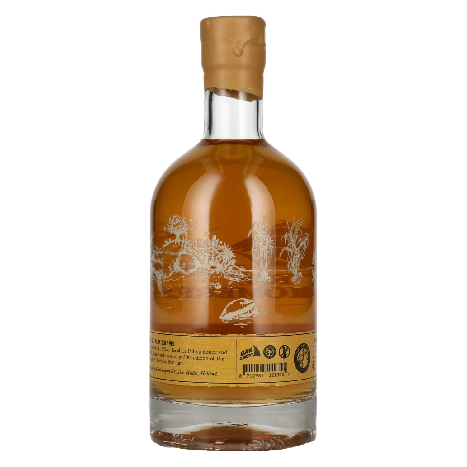 Tres Hombres La Palma Ron Y Miel Editie 50 2022 45,1% Vol. 0,7l