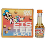 Kleiner Klopfer ijsthee perzik 15% vol. 9 x 0,02 l