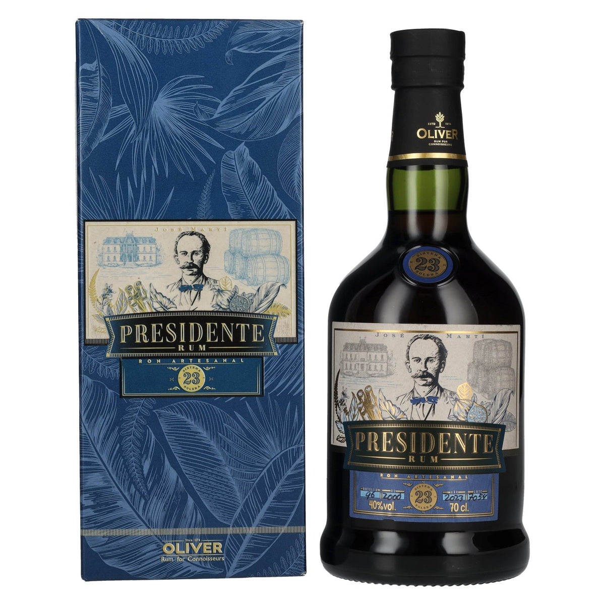 Presidente Marti 23 Sistema Solera 40% Vol. 0,7l in Geschenkbox