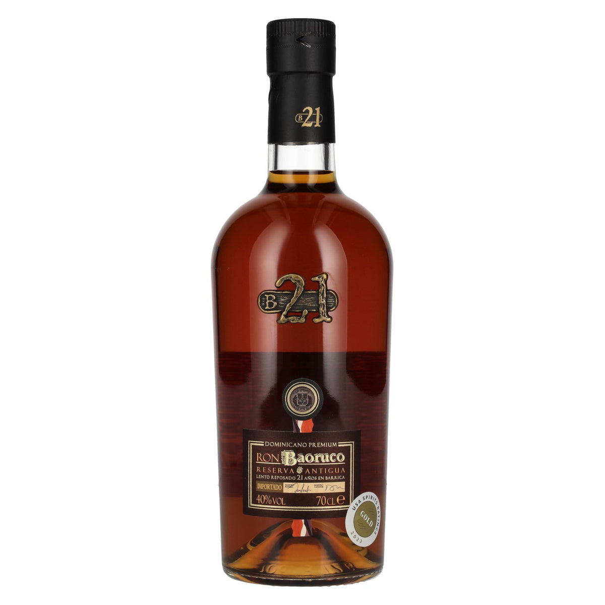 Ron Baoruco 21 Years Old Reserva Antigua Dominican Premium 40% vol. 0.7 l
