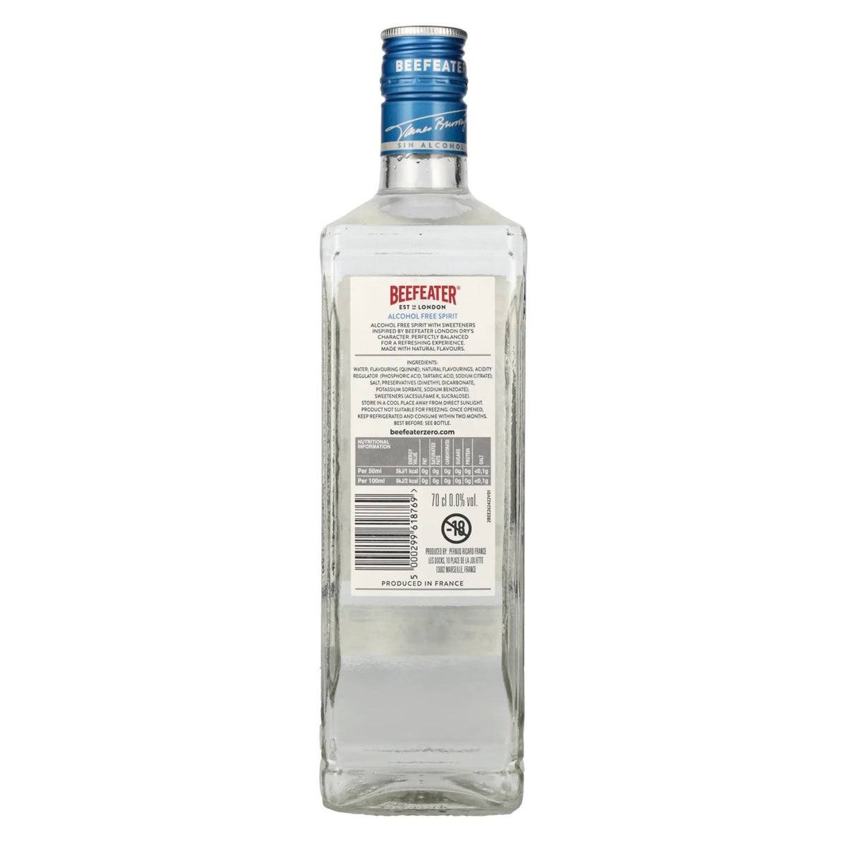 Beefeater sans alcool 0,0 0,7 l