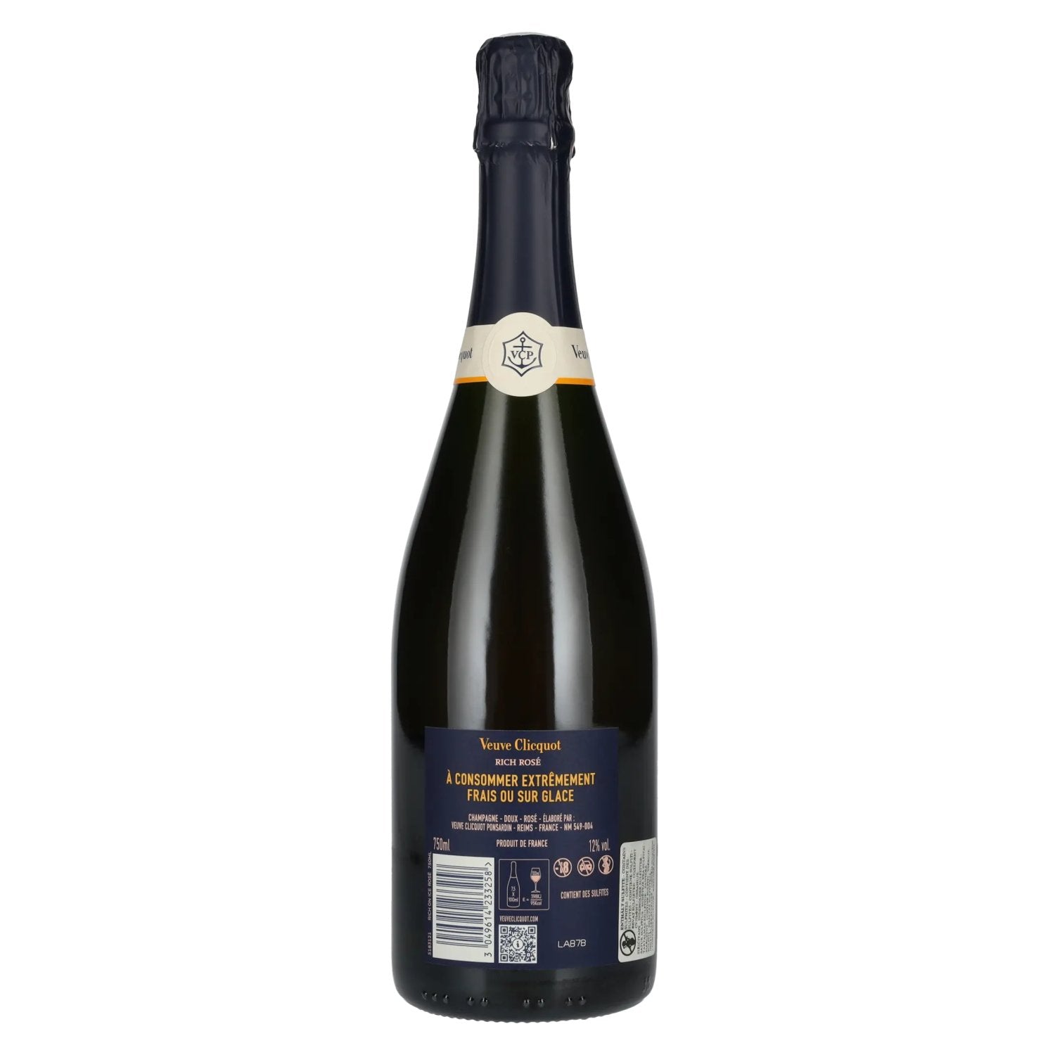 Veuve Clicquot Champagne Rich ROSÉ 12% Vol. 0,75l